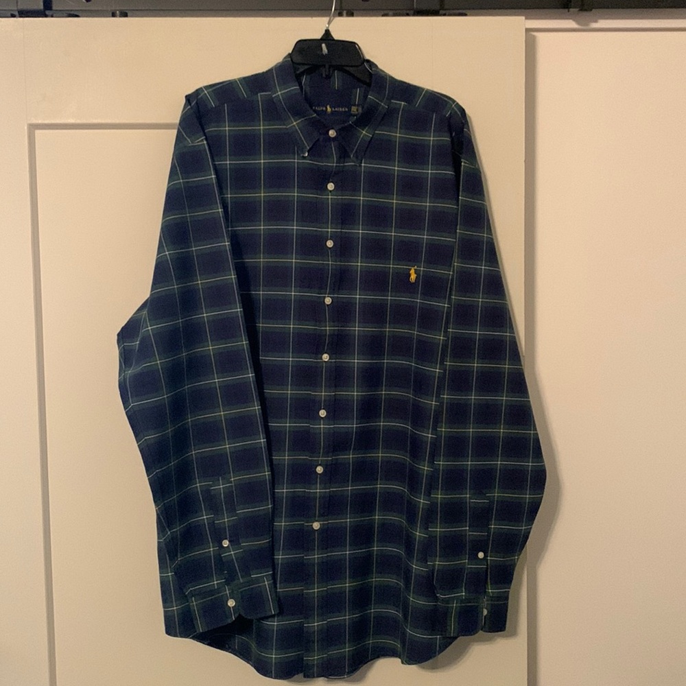Polo by Ralph Lauren XXLT button down plaid shirt